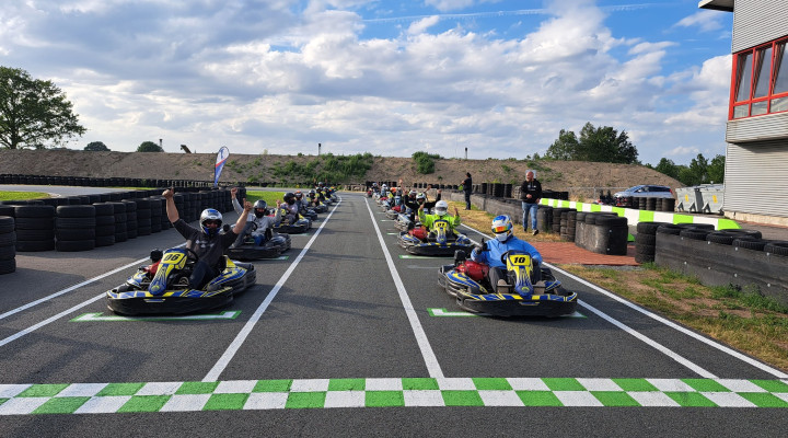 Races with our rental karts